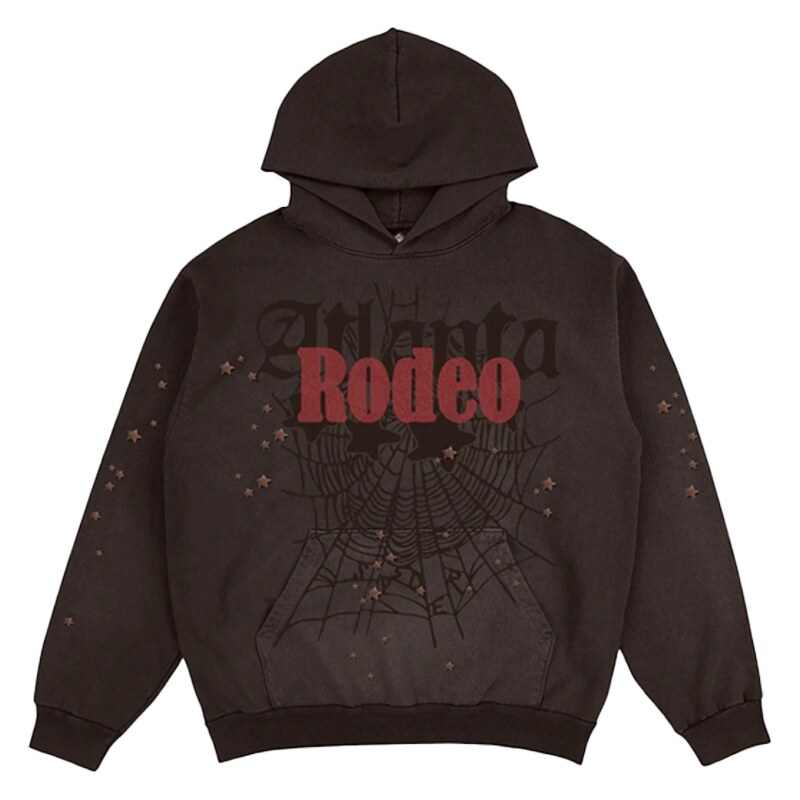 Sp5der Travis Scott Cactus Jack x Days Before Rodeo Hoodie Black