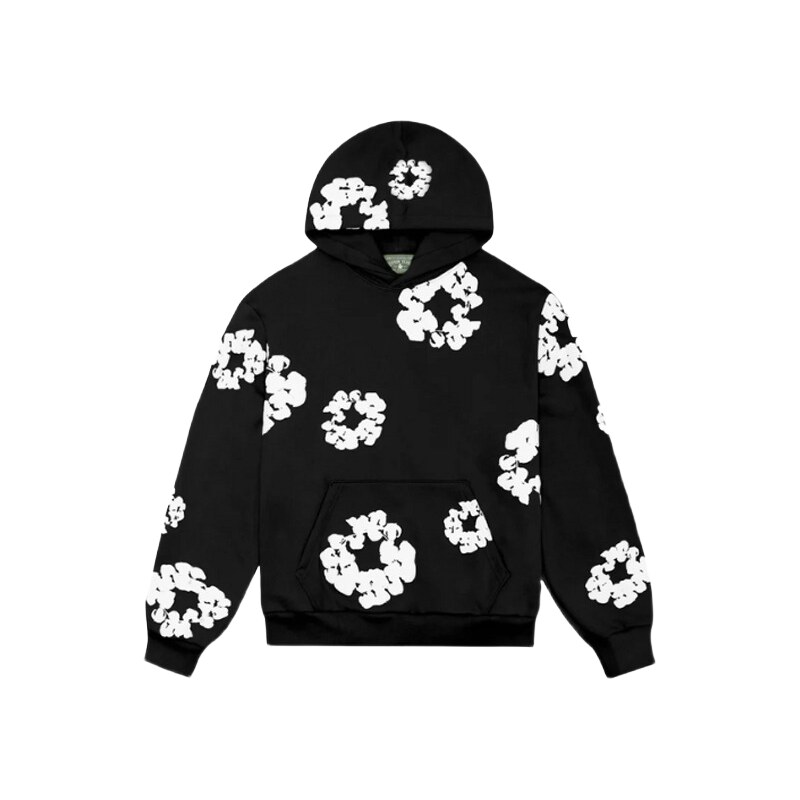 Denim Tears The Cotton Wreath Sweatshirt Black