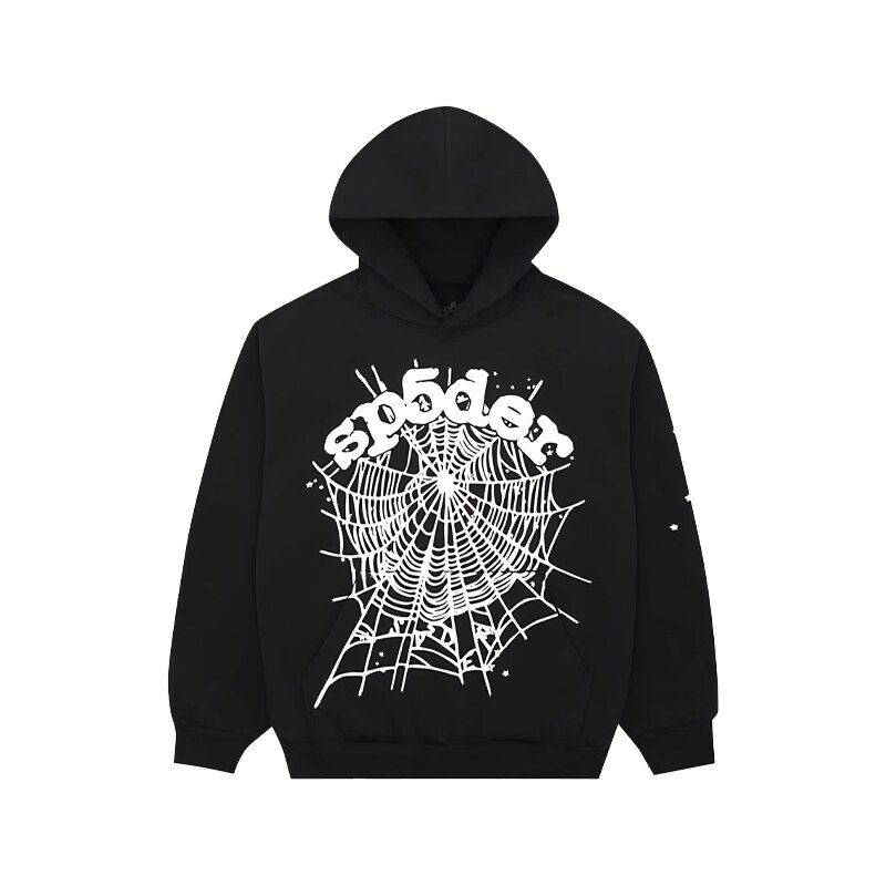 Sp5der OG Black Hoodie