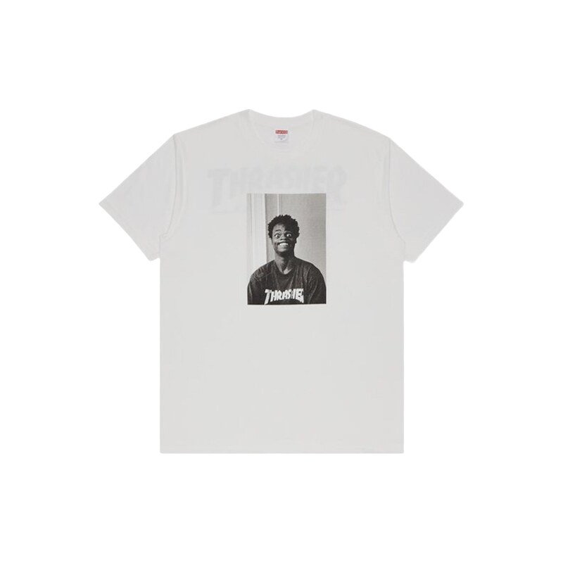 Supreme x Thrasher Harold Tee White