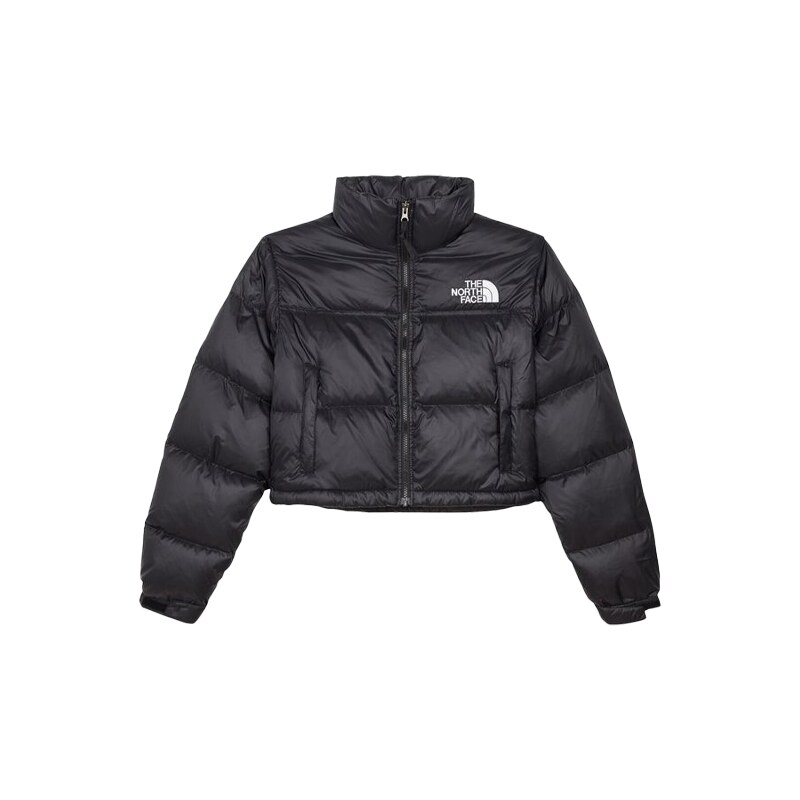 The North Face Womens Nuptse 700 Fill Short Jacket TNF Black