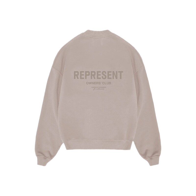 Represent Owners Club Crewneck Mushroom