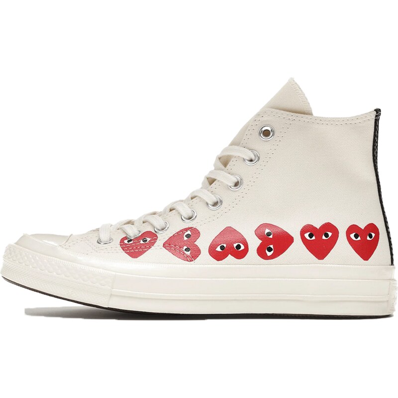 Converse Comme des Garcons Play x Chuck 70 Hi Top Multi Heart