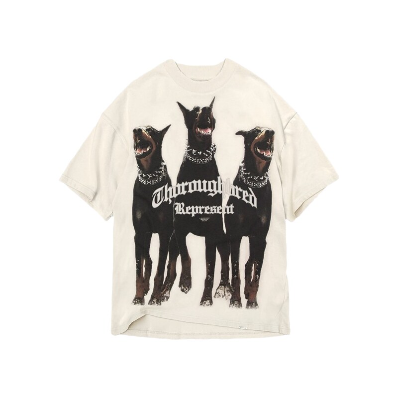 Represent Thoroughbred T-Shirt Vintage White