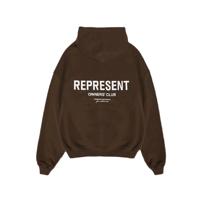 Represent Owners Club Hoodie Brown