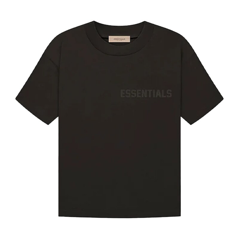 Fear of God Essentials S23 T-Shirt Off Black - PIKASTORE