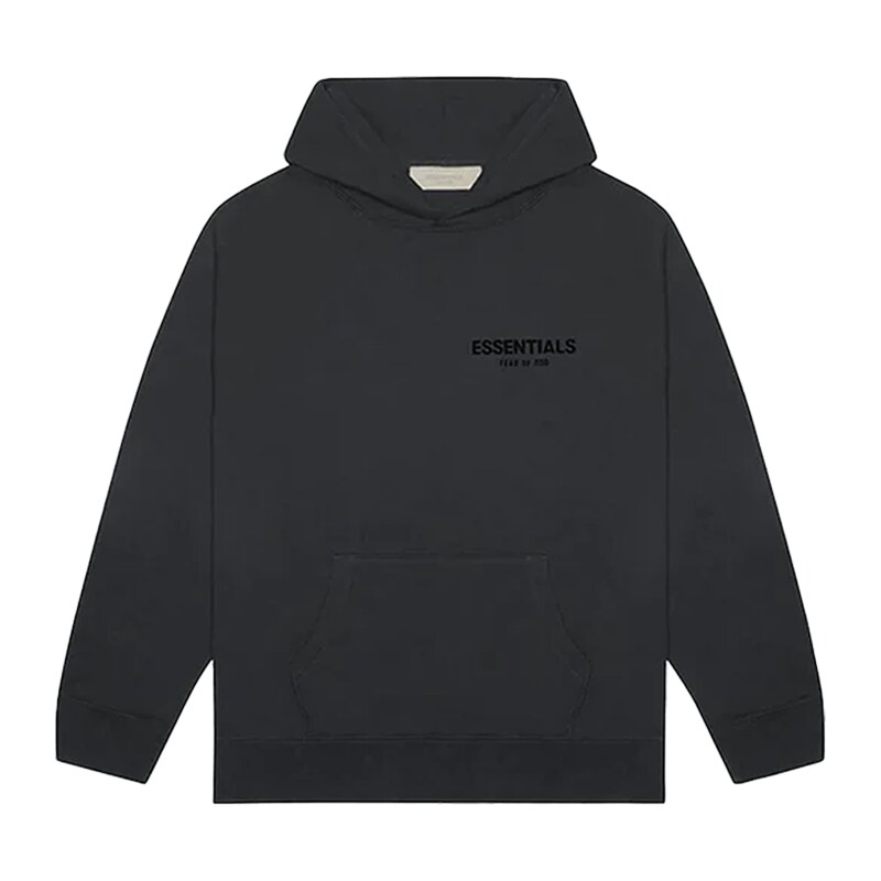 Fear of God Essentials S22 Hoodie Black - PIKASTORE