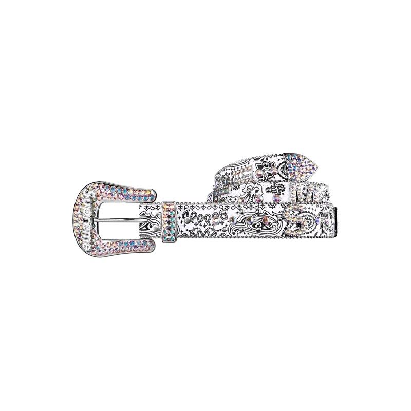 Supreme x B.b. Simon Bandana Belt White 114219115