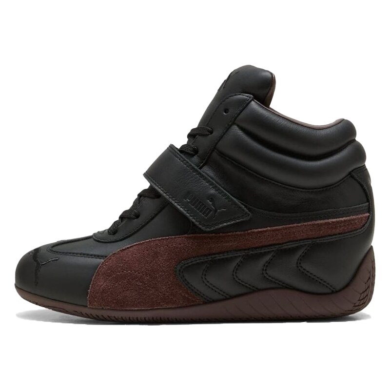 Puma Speedcat Wedge Black Chocolate Brown (Womens)