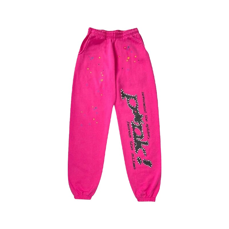 Sp5der P*nk Sweatpants PInk