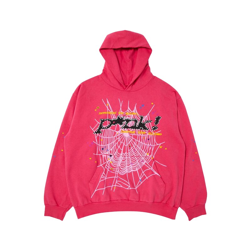 Sp5der P*nk Hoodie Pink
