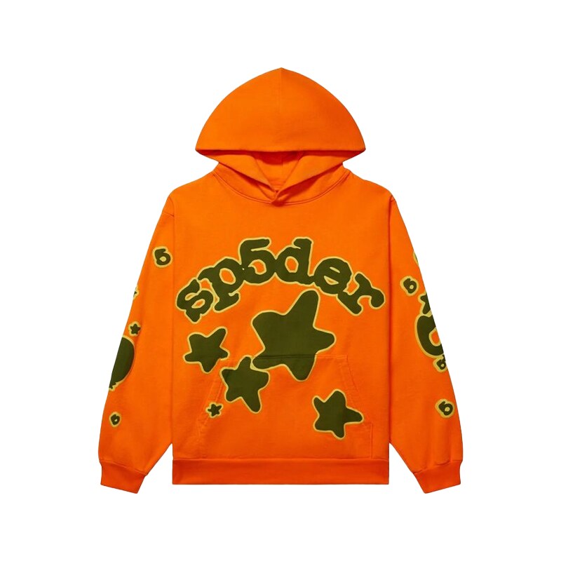 Sp5der Beluga Hoodie Orange
