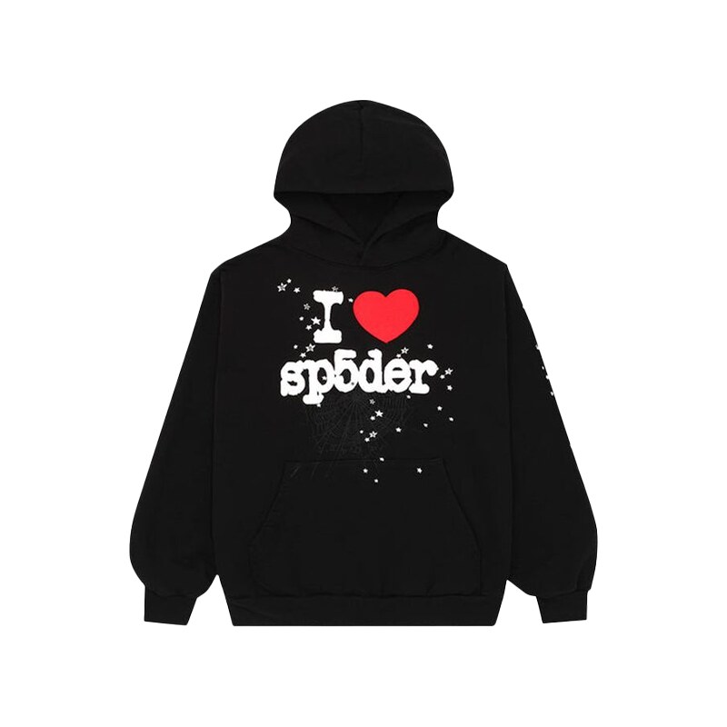 Sp5der Souvenir Hoodie Black