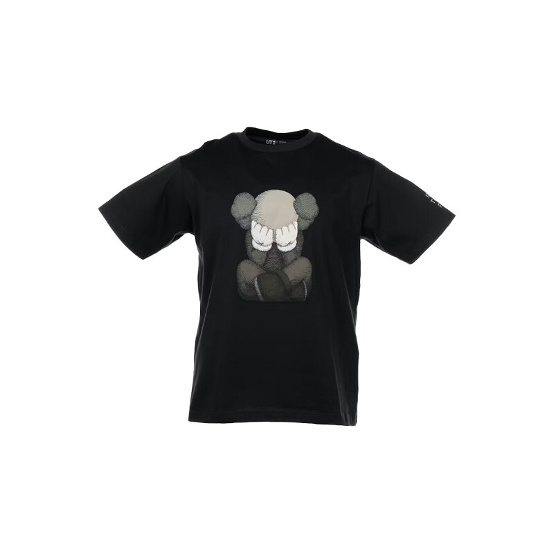 Kaws x Uniqlo Tokyo First Tee (Asia Sizing) Dark Grey