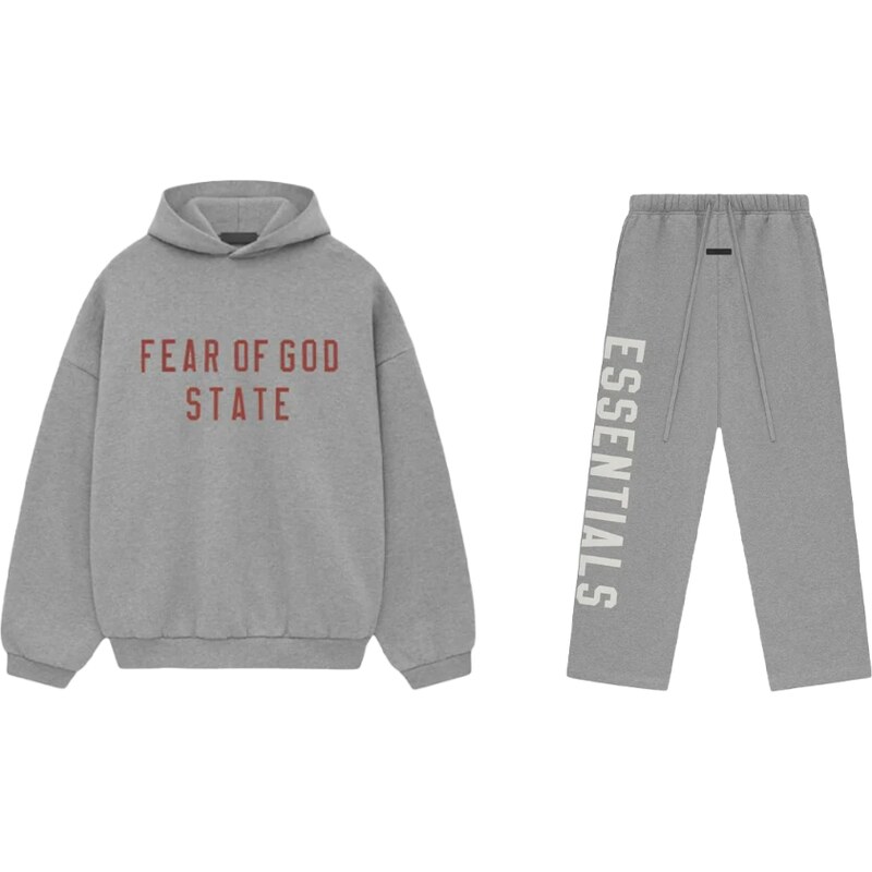 pikastore.cz Fear of God Essentials Fleece Hoodie S24 Dark