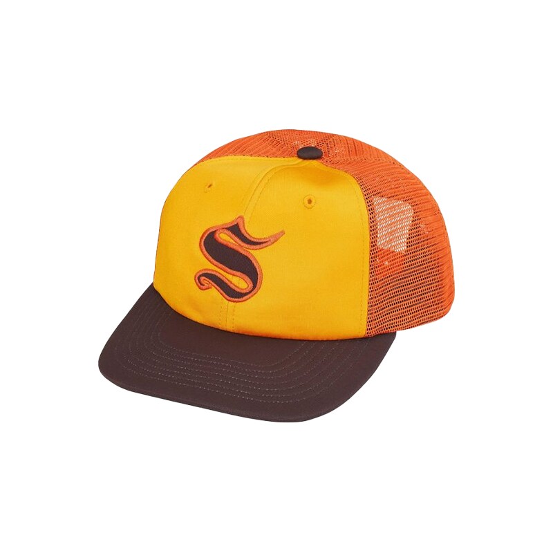 Supreme Contrast S Mesh Back 6-Panel Yellow