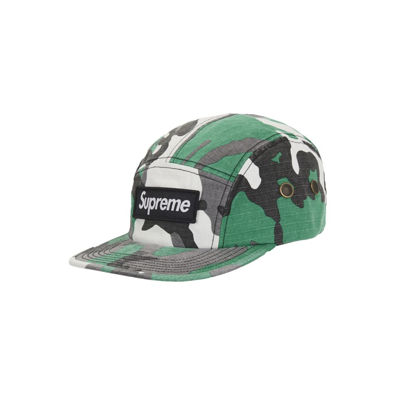 Supreme Military Camp Cap (FW25) Green Camo
