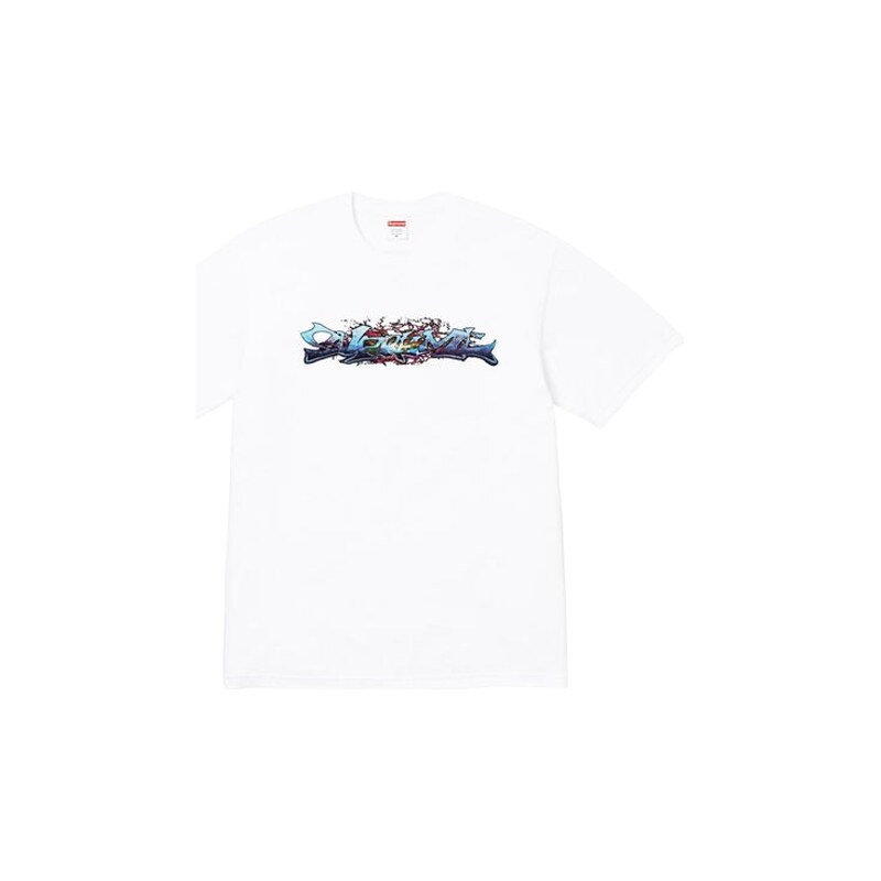 Supreme Tag Tee White