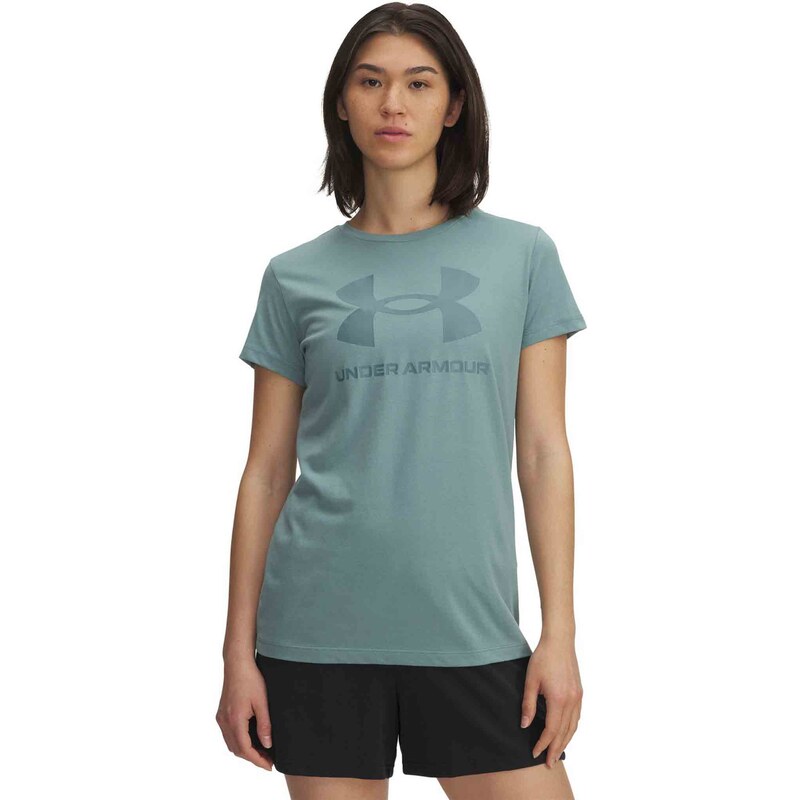 Dámské tričko Under Armour UA Logo SS zelená S 114309291