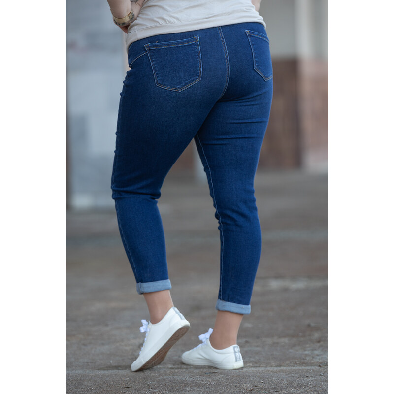 REDSEVENTY DENIM Skinny džíny LUCAS [F326-15] Barva: Modrá, Velikost: 109560176