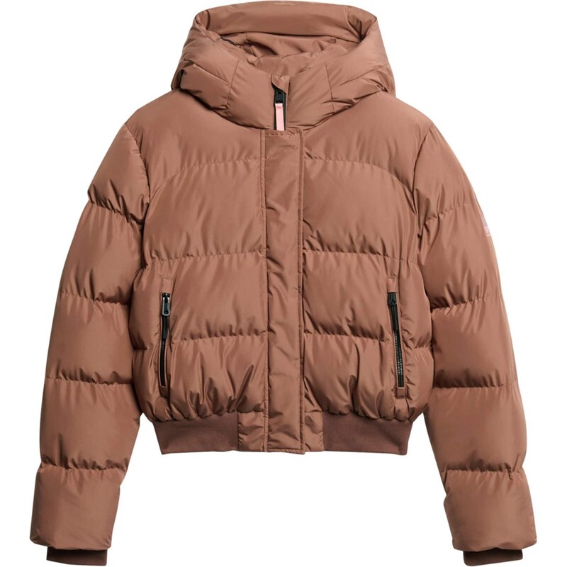Superdry & Co Zimní bunda hnědá 114320518