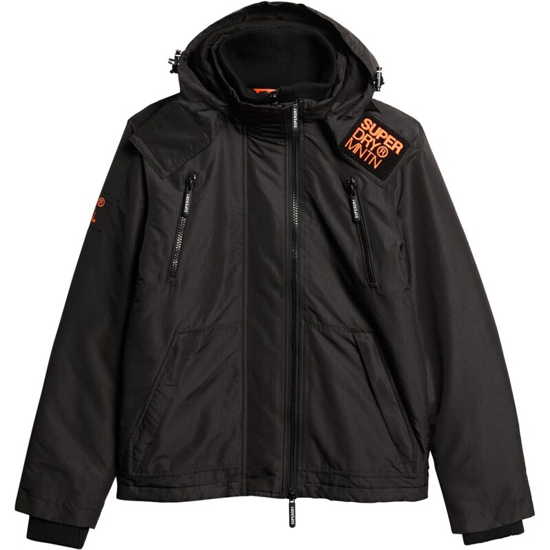 Superdry & Co Přechodná bunda oranžová / černá