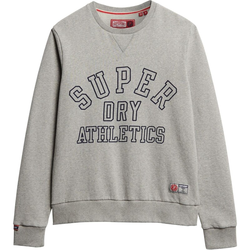 Superdry & Co Mikina námořnická modř / šedá