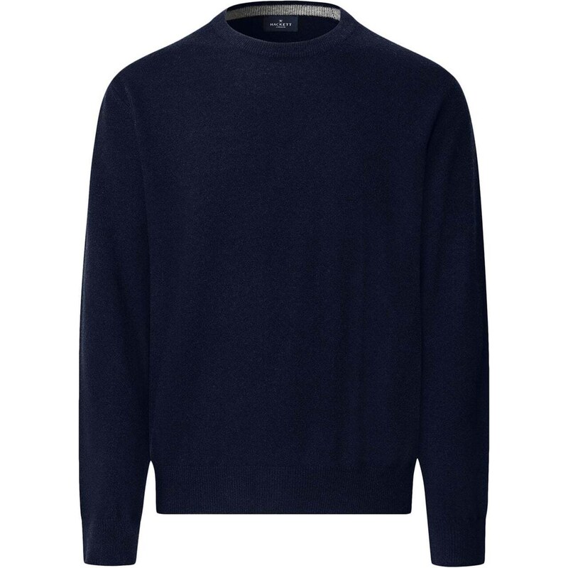 Hackett London Svetr tmavě modrá / karamelová