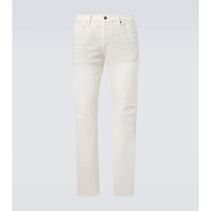 Tom Ford Distressed slim jeans
