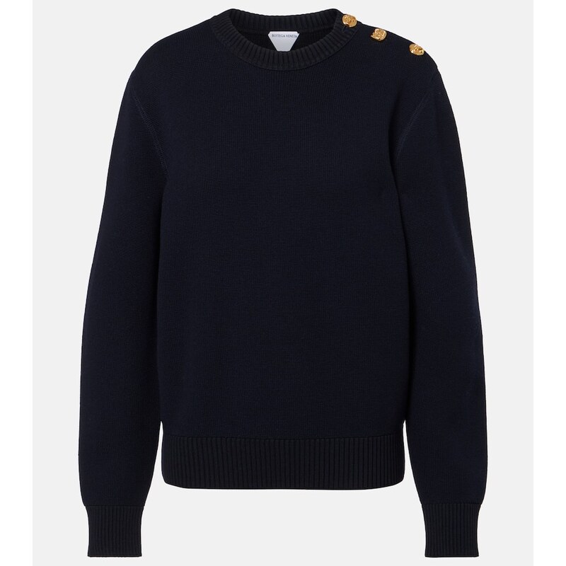 Bottega Veneta Knot wool and cotton-blend sweater