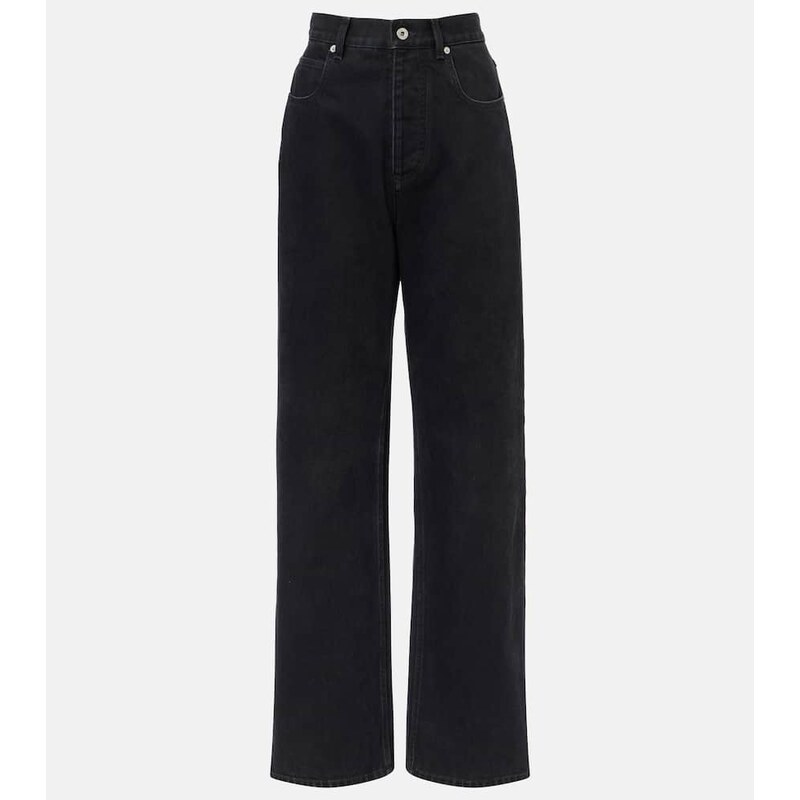 Bottega Veneta High-rise wide-leg jeans