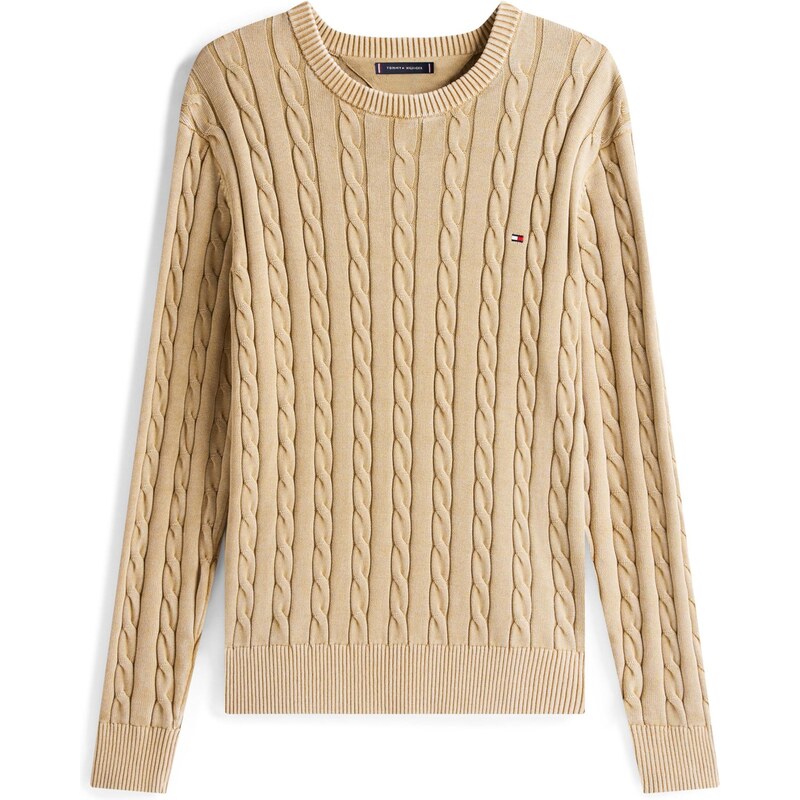 TOMMY HILFIGER Svetr CLASSIC světle hnědá