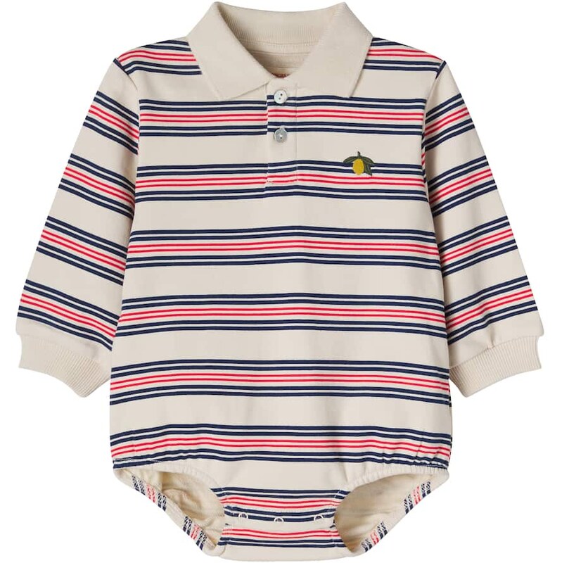 Konges Slojd Konges SlÃ¸jd Baby Spotty striped cotton romper