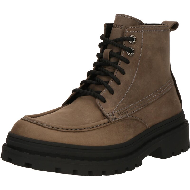 BOSS Šněrovací boty Nebular khaki