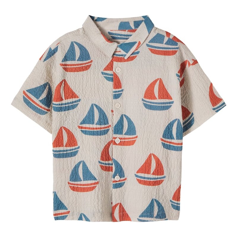 Konges Slojd Konges SlÃ¸jd Elliot printed cotton seersucker