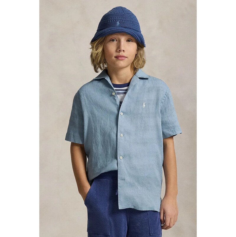 Polo Ralph Lauren košile dětská lněná
