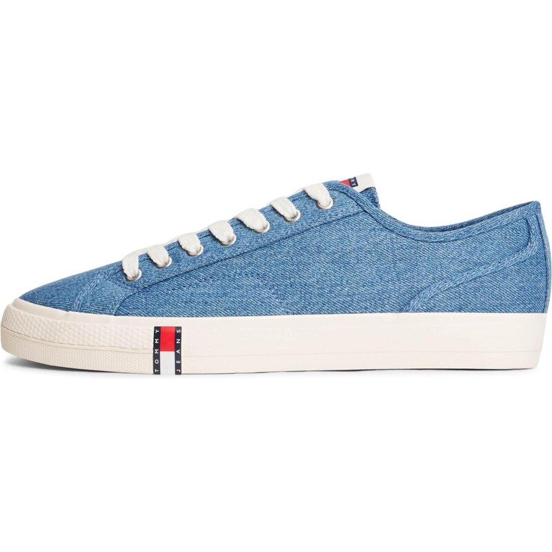 Tommy Jeans Tenisky modrá džínovina