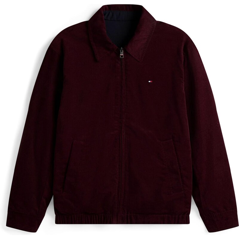 TOMMY HILFIGER Přechodná bunda IVY burgundská červeň