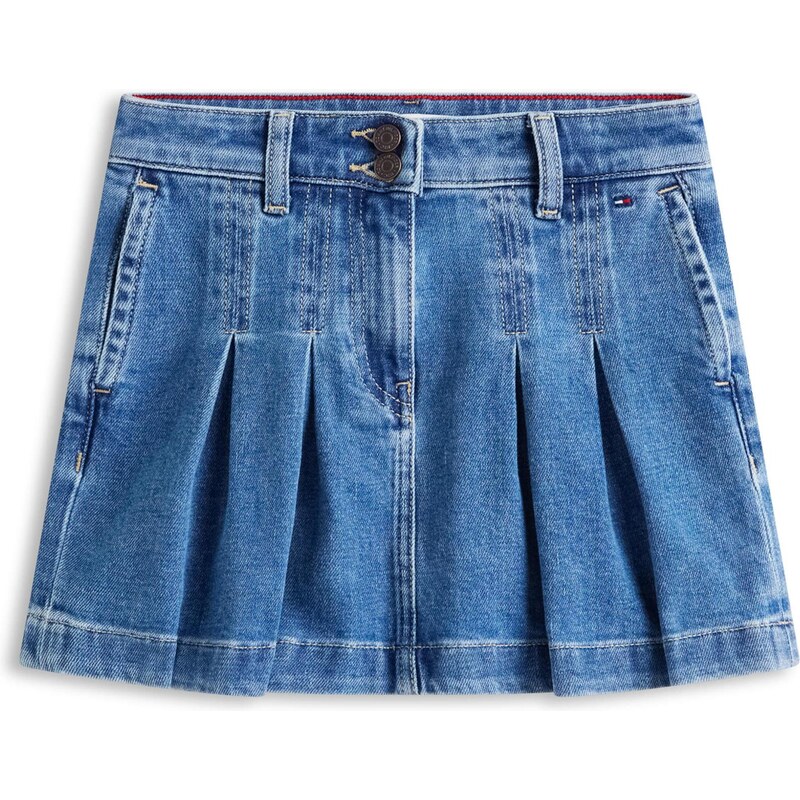 TOMMY HILFIGER Sukně modrá džínovina