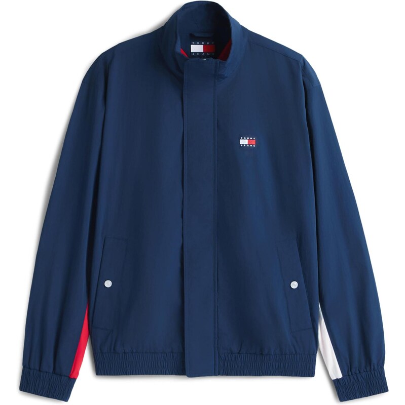 Tommy Jeans Přechodná bunda 'HERITAGE' námořnická modř / červená / bílá
