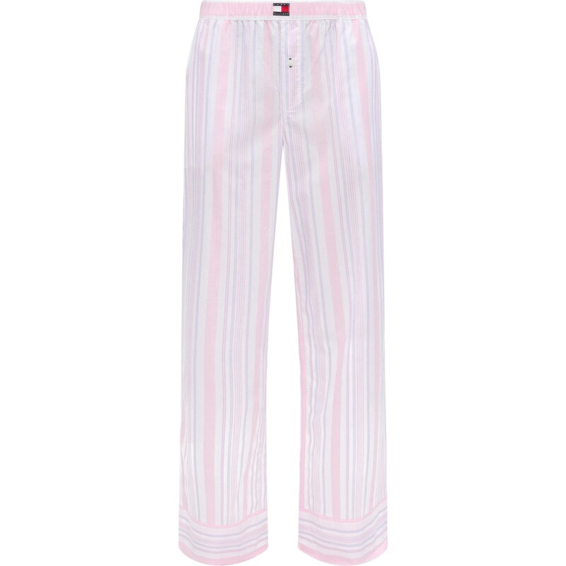 Tommy Hilfiger Underwear Pyžamové kalhoty světlemodrá / růžová / bílá 114321892