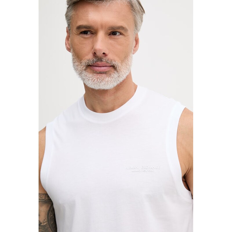 Armani Exchange top pánský bavlněný