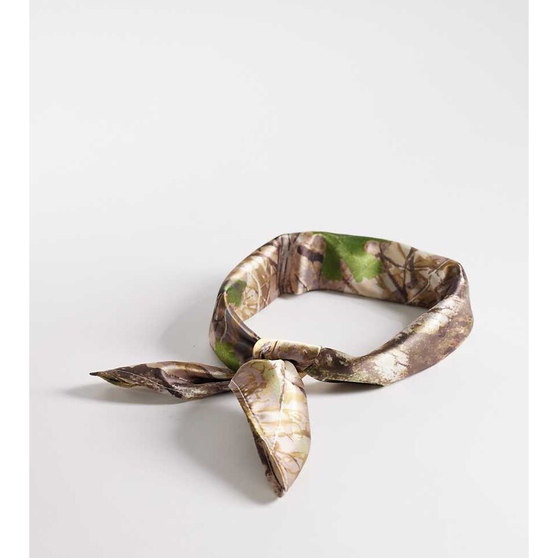 COLLUSION camo headscarf in multi 114494799