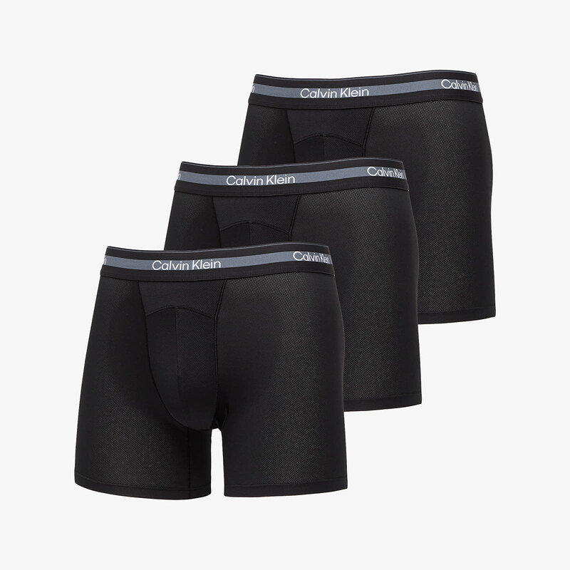 Boxerky Calvin Klein Boxer Brief 3-Pack Black M