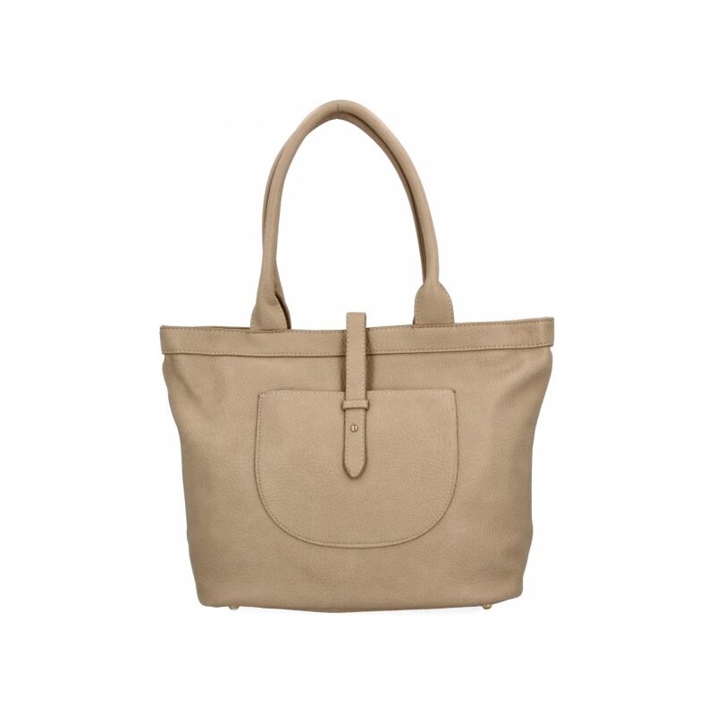 Dámská kabelka shopper bag Herisson tmavě béžová 18R239