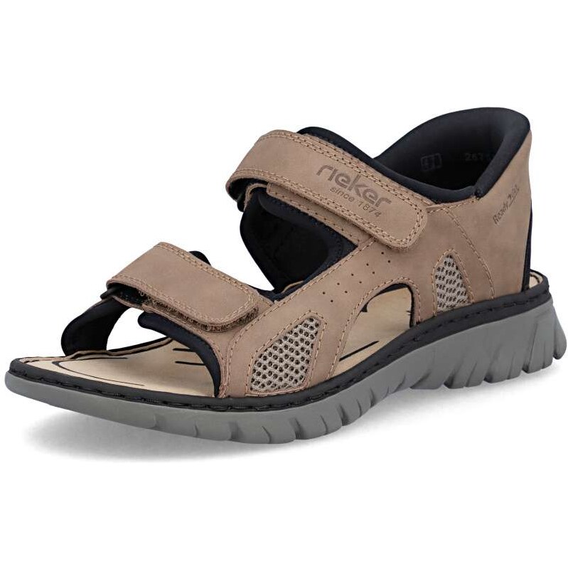 Pánské sandály RIEKER 26753-25 hnědá