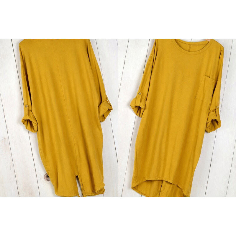 Fashionweek Dámská bavlněná tunika oversize MD786 114330343