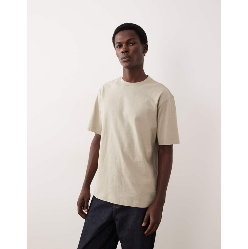 ASOS COLLECTIVE heavyweight t-shirt in green