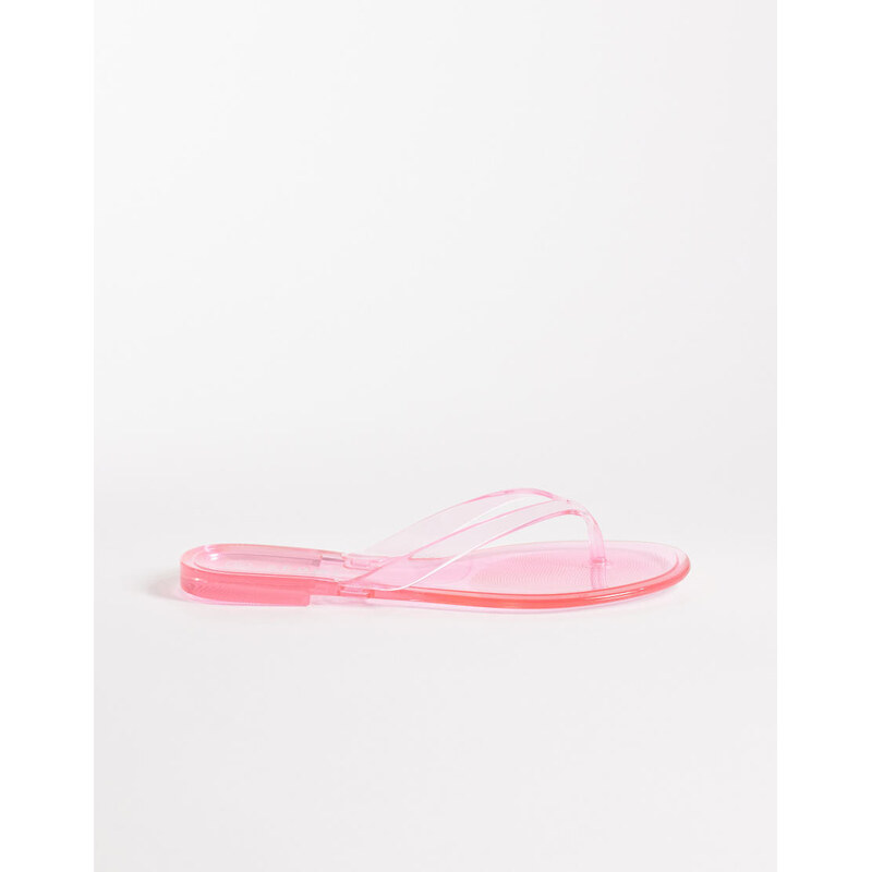 SEQWL jelly flip flops in pink 115517597
