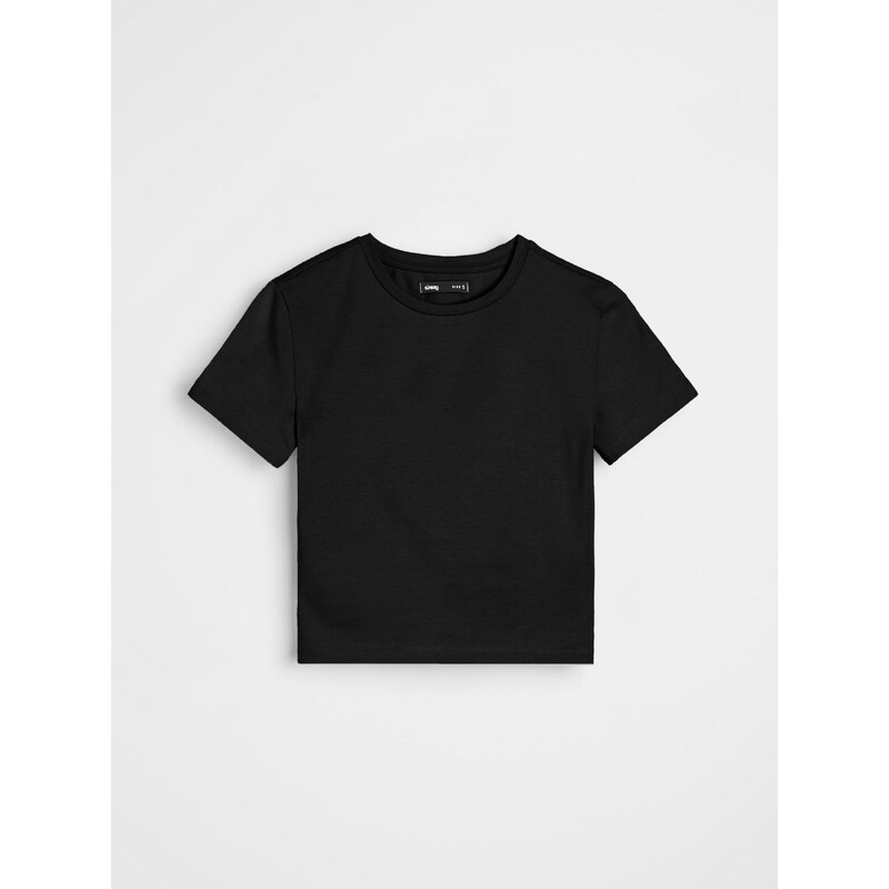 Sinsay - Crop top - černá